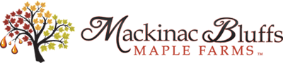 Mackinac Bluffs Maple Farms Logo